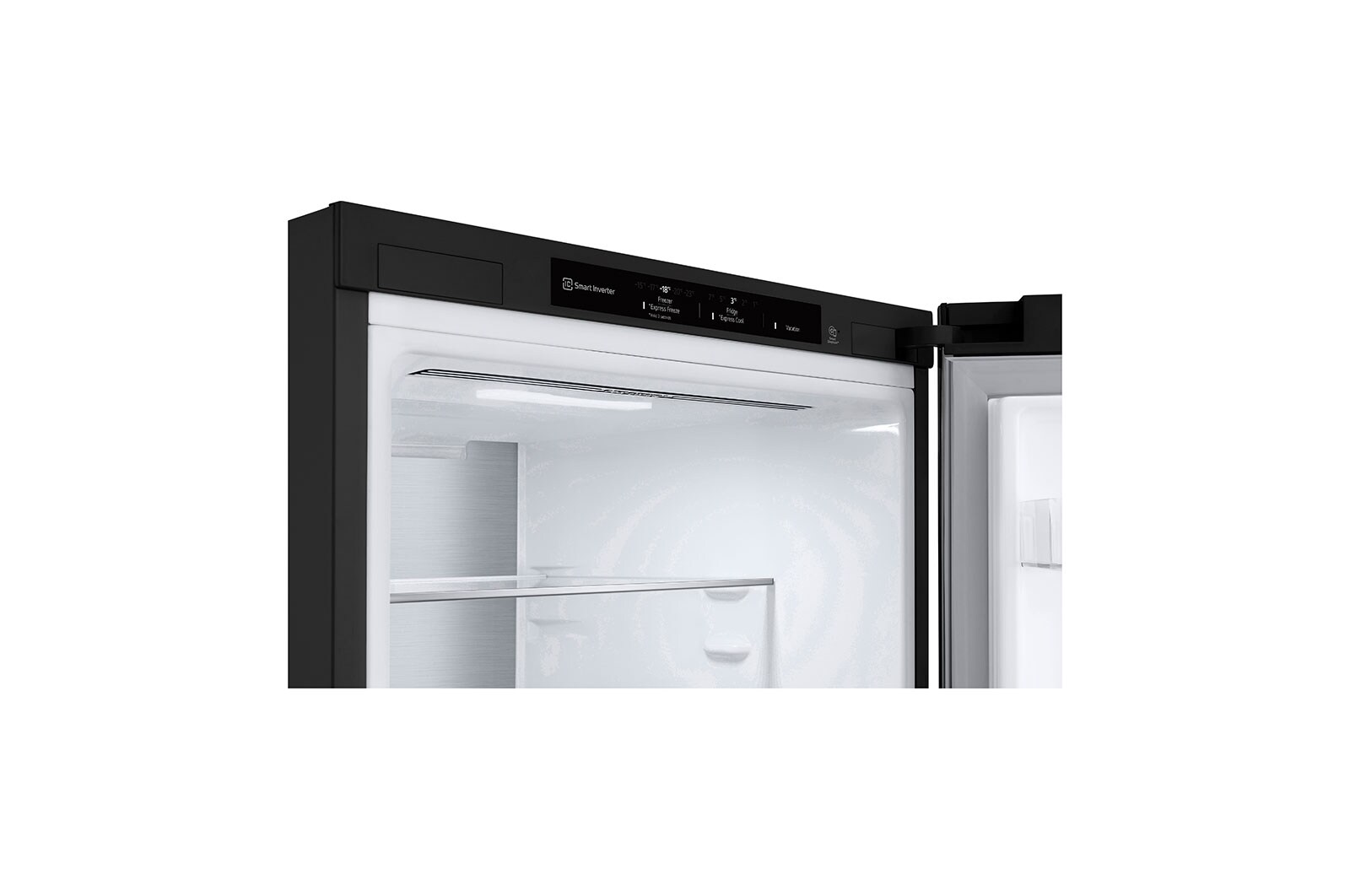 LG Kombinovaná chladnička LG | B | 387 l | Smart Invertorový kompresor | Černá/šedá, GBV7280BEV