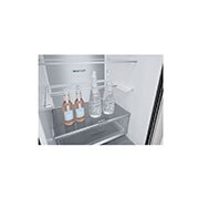 LG Kombinovaná chladnička LG | B | 387 l | Smart Invertorový kompresor | Černá/šedá, GBV7280BEV