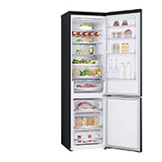 LG Kombinovaná chladnička LG | B | 387 l | Smart Invertorový kompresor | Černá/šedá, GBV7280BEV