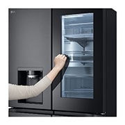 LG Chladnička multi door LG | E | 628 l | ThinQ™WiFi | InstaView™|Černá/šedá, GMG960EVEE
