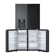 LG Chladnička multi door LG | E | 628 l | ThinQ™WiFi | InstaView™|Černá/šedá, GMG960EVEE
