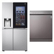 LG KUCHYŇSKÝ SET  | Americká chladnička GSXV91MBAE + Myčka na nádobí DF325FP, KITCHEN6