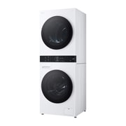 LG WashTower | 12 / 10 kg |1400 ot./min | AI DD™ | TurboWash™360°|Bílá, WT1210WWF
