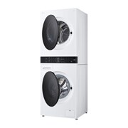 LG WashTower | 12 / 10 kg |1400 ot./min | AI DD™ | TurboWash™360°|Bílá, WT1210WWF