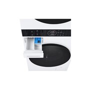 LG WashTower | 12 / 10 kg |1400 ot./min | AI DD™ | TurboWash™360°|Bílá, WT1210WWF