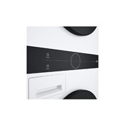 LG WashTower | 12 / 10 kg |1400 ot./min | AI DD™ | TurboWash™360°|Bílá, WT1210WWF
