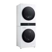 LG WashTower | 12 / 10 kg |1400 ot./min | AI DD™ | TurboWash™360°|Bílá, WT1210WWF