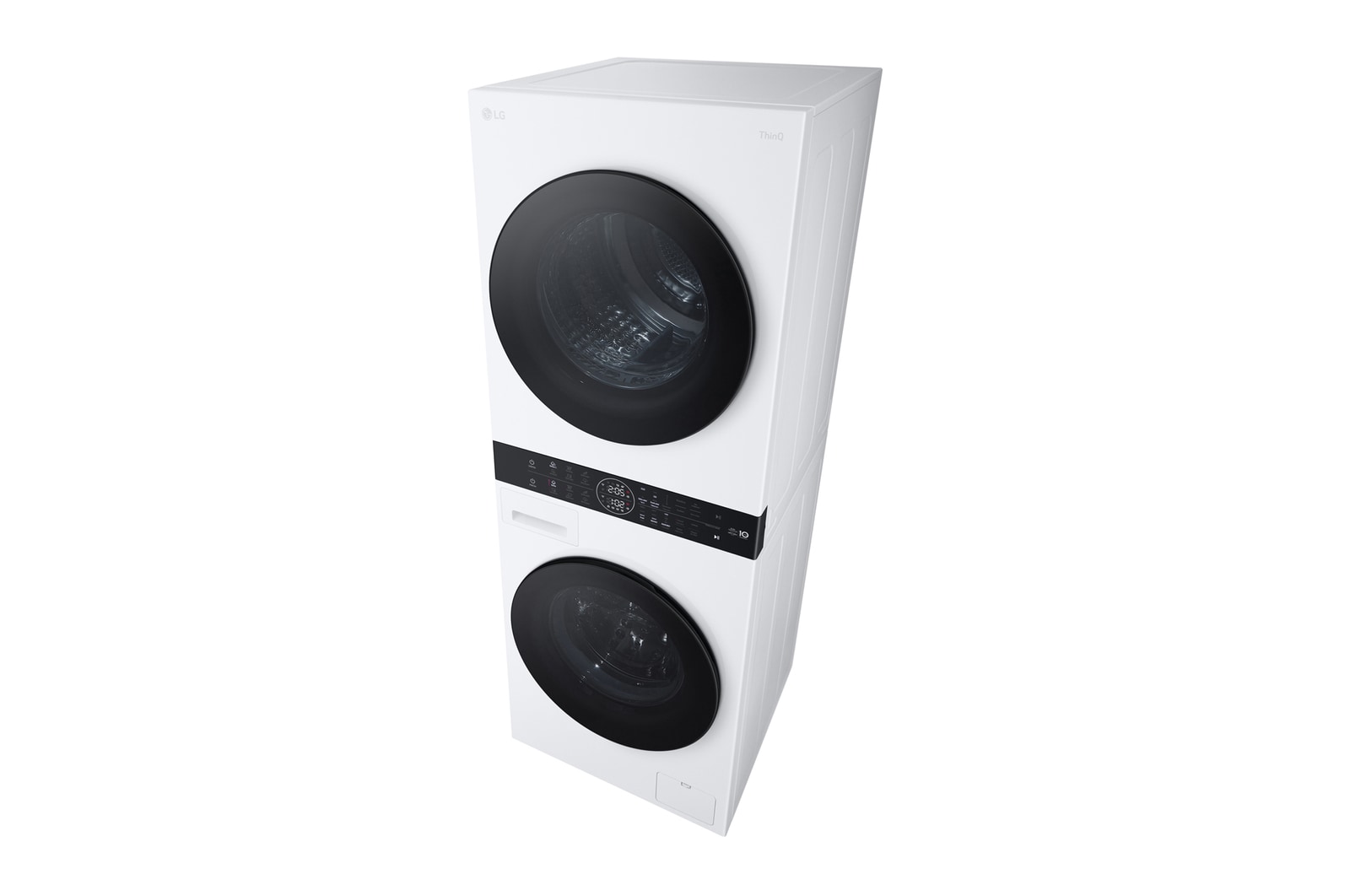 LG WashTower | 12 / 10 kg |1400 ot./min | AI DD™ | TurboWash™360°|Bílá, WT1210WWF