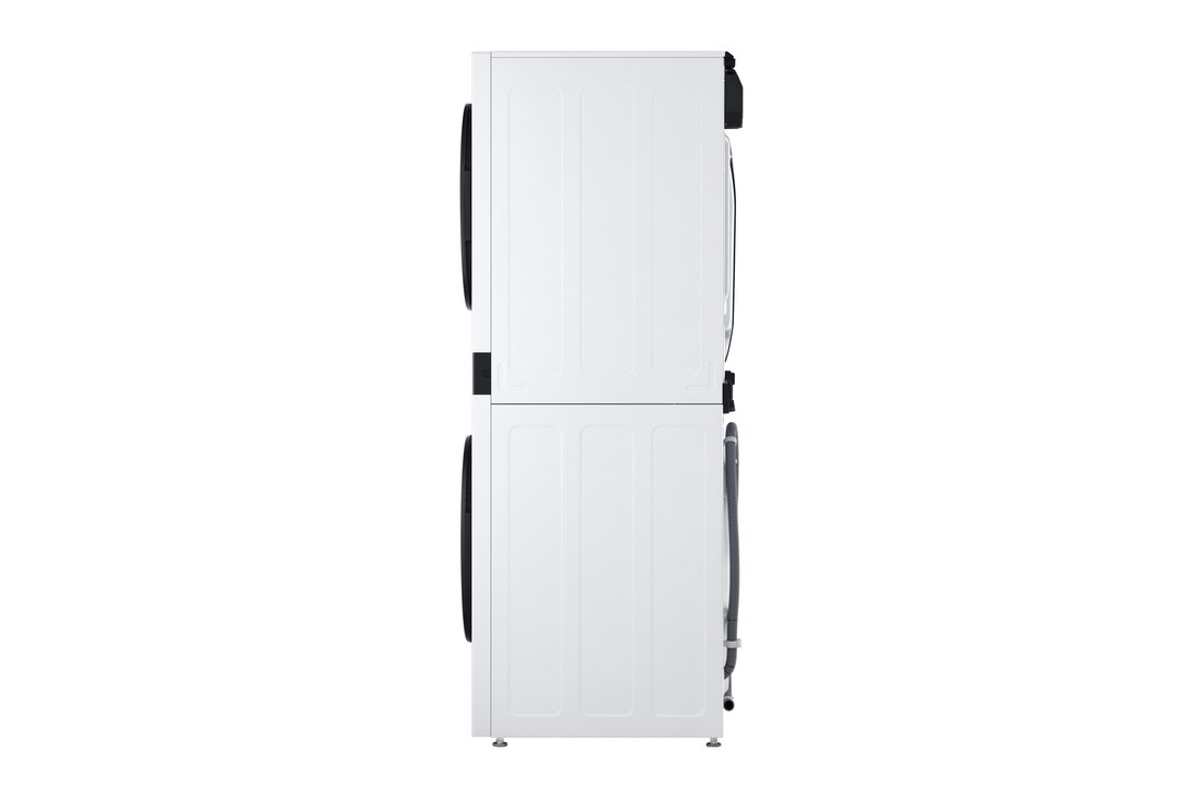 LG WashTower | 12 / 10 kg |1400 ot./min | AI DD™ | TurboWash™360°|Bílá, WT1210WWF