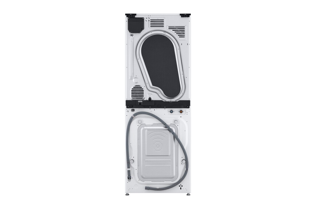 LG WashTower | 12 / 10 kg |1400 ot./min | AI DD™ | TurboWash™360°|Bílá, WT1210WWF