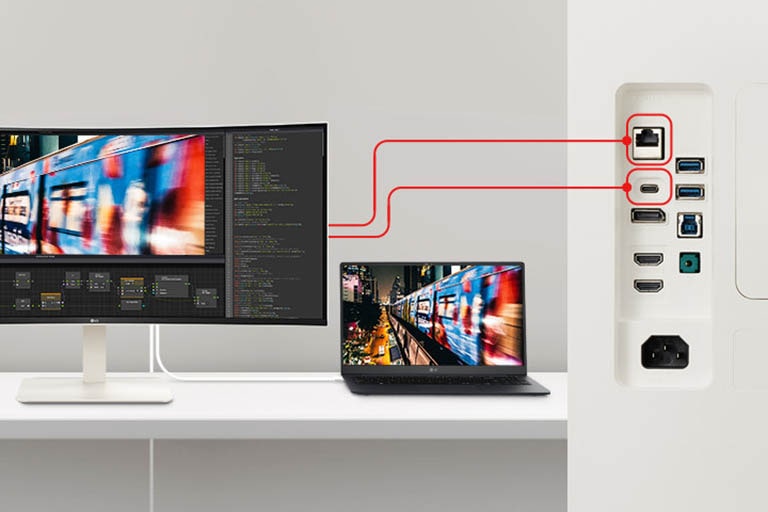 Port USB Type-C™, RJ45.