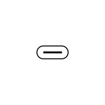 Piktogram portu USB Type-C