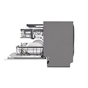LG Vestavná parní myčka nádobí LG| A |14 sad nádobí QuadWash™| Noble Steel, DB365TXS