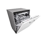 LG Vestavná parní myčka nádobí LG| A |14 sad nádobí QuadWash™| Noble Steel, DB365TXS