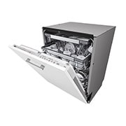 LG Vestavná parní myčka nádobí LG| B |14 sad nádobí QuadWash™| Noble Steel, DB475TXS