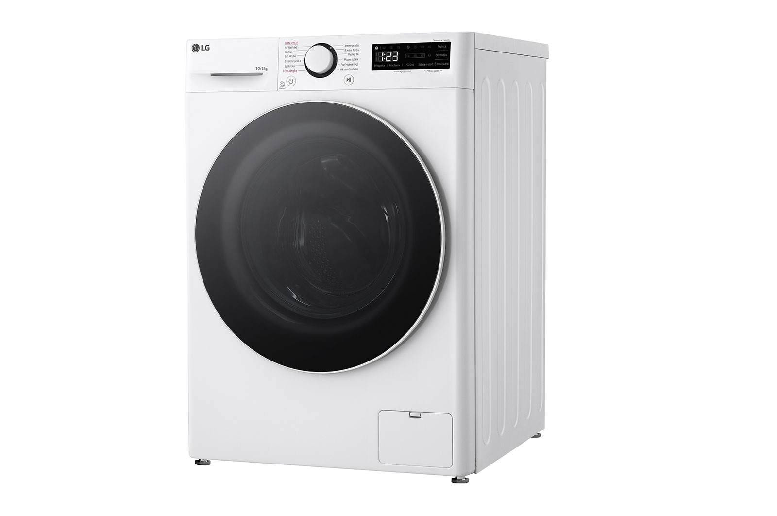 LG Parní pračka / sušička LG | 10 / 6 kg | 1400 ot./min | Direct Drive™ | Bílá, FCR5A06WW