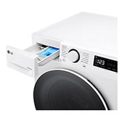 LG Parní pračka / sušička LG | 10 / 6 kg | 1400 ot./min | Direct Drive™ | Bílá, FCR5A06WW