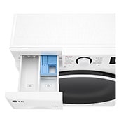 LG Parní pračka / sušička LG | 10 / 6 kg | 1400 ot./min | Direct Drive™ | Bílá, FCR5A06WW