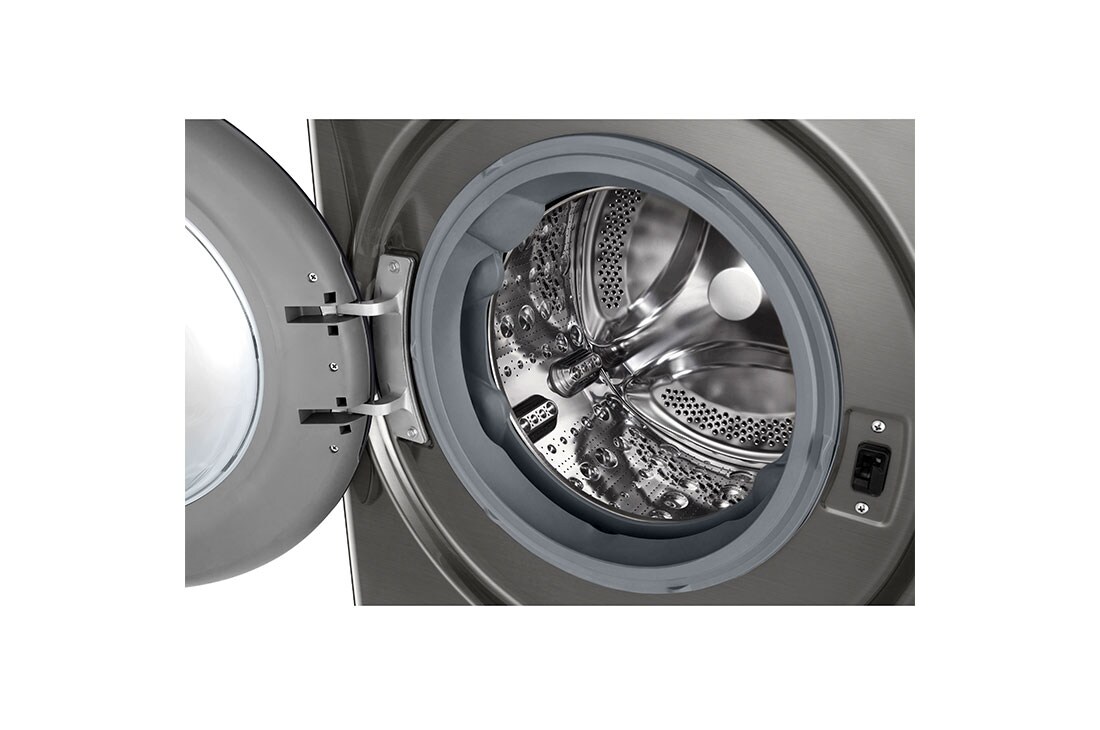 LG Parní pračka / sušička LG | 10 / 6 kg |  1400 ot./min | Direct Drive™ | AI DD™ | Stříbrná, FCR7A06PG