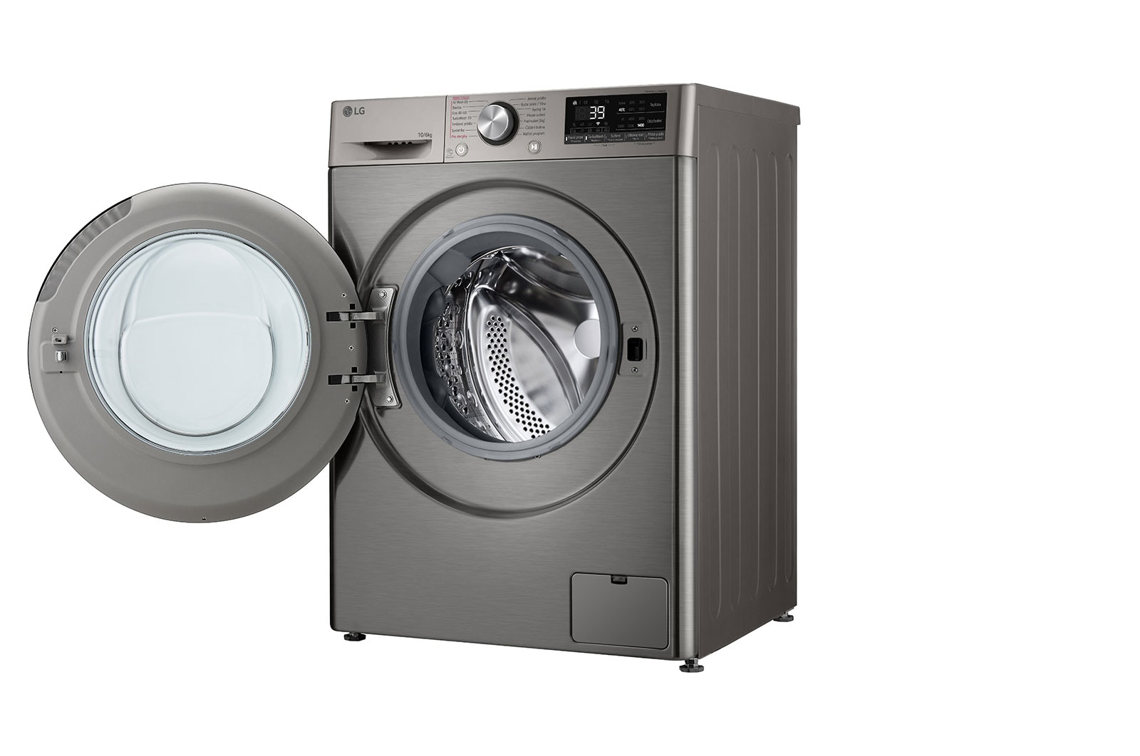 LG 10 kg parní pračka / 6 kg sušička LG | 1400 ot./min | Direct Drive™ | AI DD™ | TurboWash™360°, FCR7A06PG