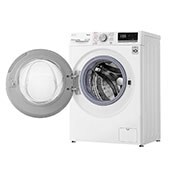 LG 8,5 kg slim parní pračka, C, Direct Drive™ motor, TurboWash™ - praní za 59 minut, optimální volba pracích pohybů, parní péče Steam™, ThinQ™ + WiFi, F28V5GY0W