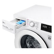 LG 10,5 kg parní pračka, B, Direct Drive™ motor, AI DD™ - optimální volba pracích pohybů, Steam™ - parní praní, Smart Diagnosis™, F4WV310S3E