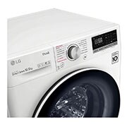 LG 10,5 kg parní pračka, B, Direct Drive™ motor, AI DD™, TurboWash™ - praní za 59 minut, AI DD™ - optimální volba pracích pohybů, parní péče Steam™, ThinQ™ + WiFi, F4WV710P0E