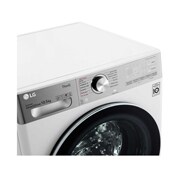 LG 10,5 kg parní pračka, Direct Drive™ motor, neomezené množství pracích pohybů, parní praní Steam+™, TurboWash™360°, ThinQ+WiFi, F610V10RW2W