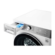 LG 10,5 kg parní pračka, Direct Drive™ motor, neomezené množství pracích pohybů, parní praní Steam+™, TurboWash™360°, ThinQ+WiFi, F610V10RW2W