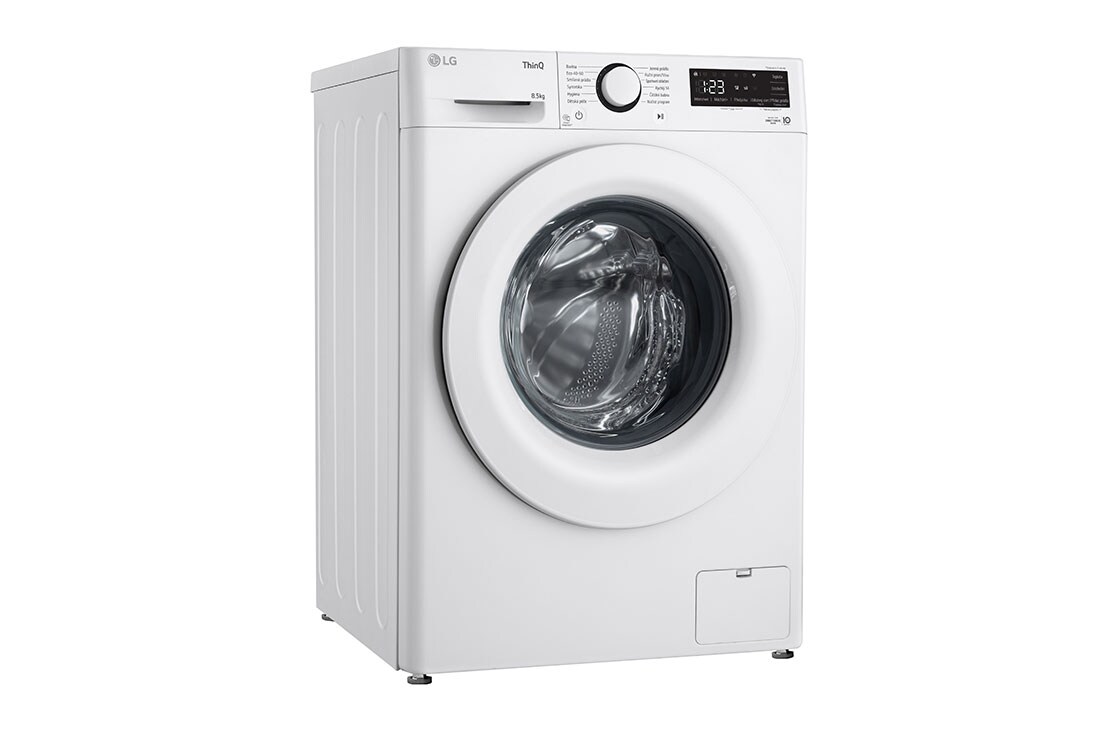 LG Slim pračka LG | 8,5 kg | A | 1200 ot./min | Direct Drive™ |Bílá, FA2S8V3GN3W