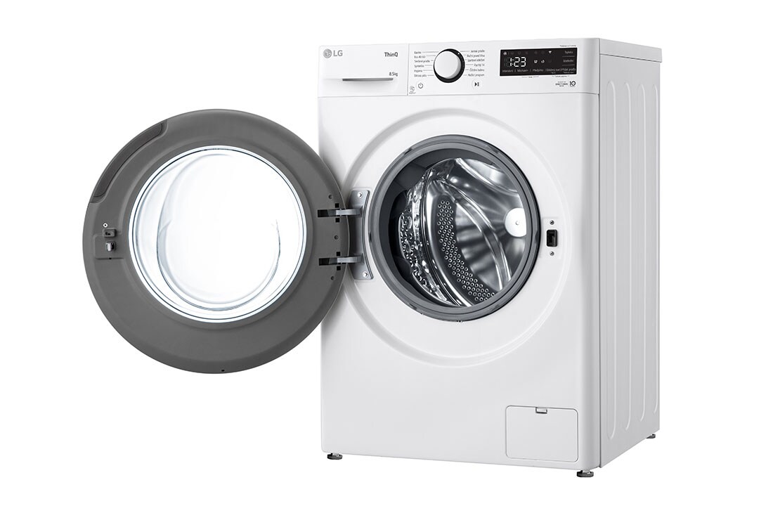 LG Slim pračka LG | 8,5 kg | A | 1200 ot./min | Direct Drive™ |Bílá, FA2S8V3GN3W