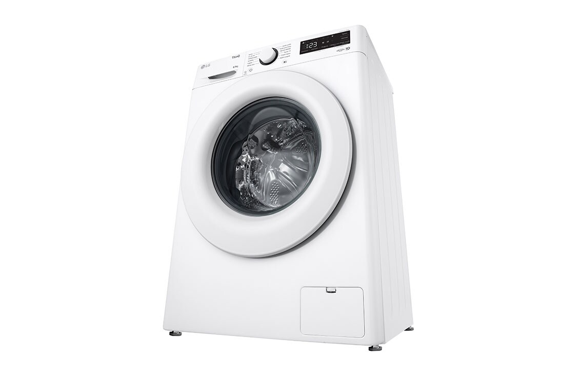 LG Slim pračka LG | 8,5 kg | A | 1200 ot./min | Direct Drive™ |Bílá, FA2S8V3GN3W