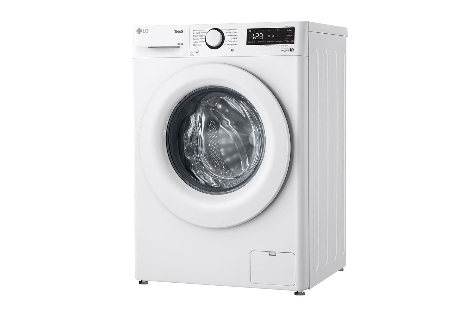 LG Slim pračka LG | 8,5 kg | A | 1200 ot./min | Direct Drive™ |Bílá, FA2S8V3GN3W