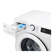 LG Slim pračka LG | 8,5 kg | A | 1200 ot./min | Direct Drive™ |Bílá, FA2S8V3GN3W