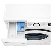 LG Slim parní pračka LG | 8,5 kg | A | 1200 ot./min | Direct Drive™ |Bílá, FA2S8V3GY3W