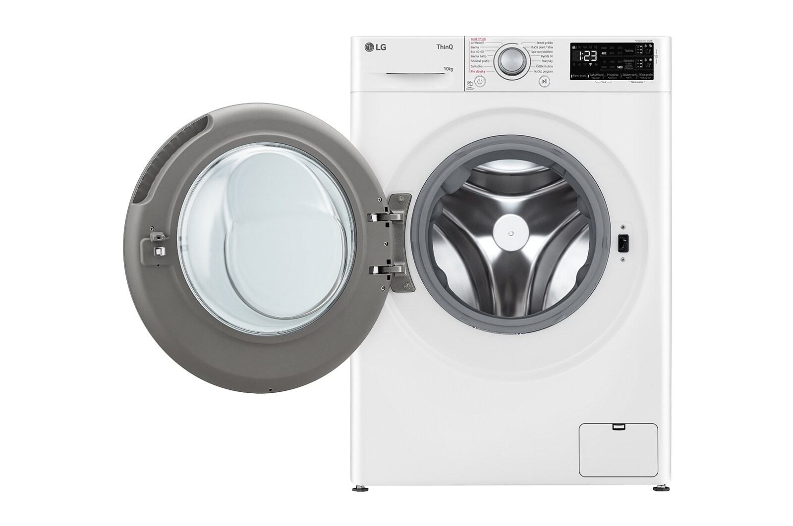 LG 10kg 1400 ot./min TurboWash™ Parní pračka, Bílá, FASR3A04WS