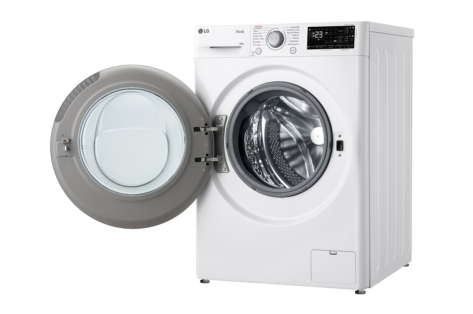 LG 10kg 1400 ot./min TurboWash™ Parní pračka, Bílá, FASR3A04WS