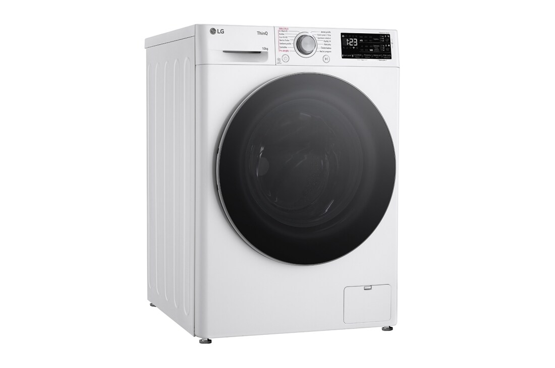 LG Parní pračka LG | 10 kg | A | 1400 ot./min | AI DD™ | TurboWash™|Bílá, FASR3A04WS