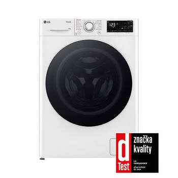 Pohled zepředu na 10kg Parní pračka TurboWash™,Bílá - FASR3A04WW