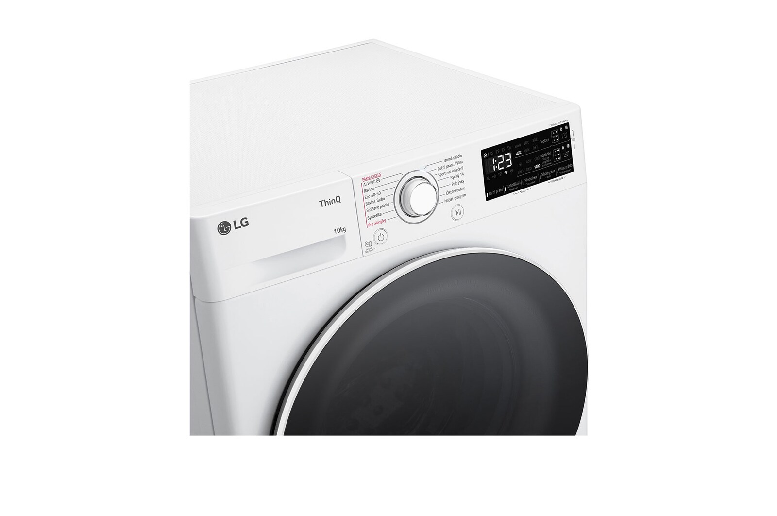 LG 10kg 1400 ot./min TurboWash™ Parní pračka, Bílá, FASR3A04WW