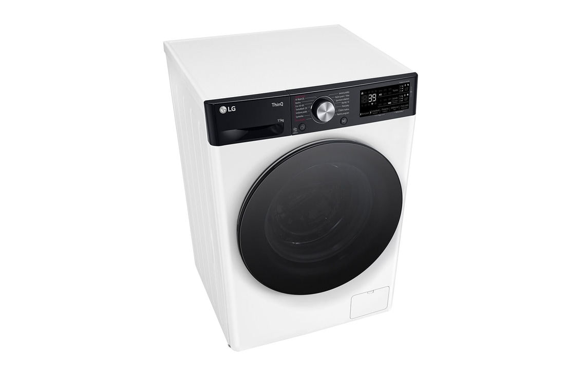 LG Parní pračka LG | 11 kg | A | 1400 ot./min | Direct Drive™ | AI DD™ |Bílá, FASR7A14WG