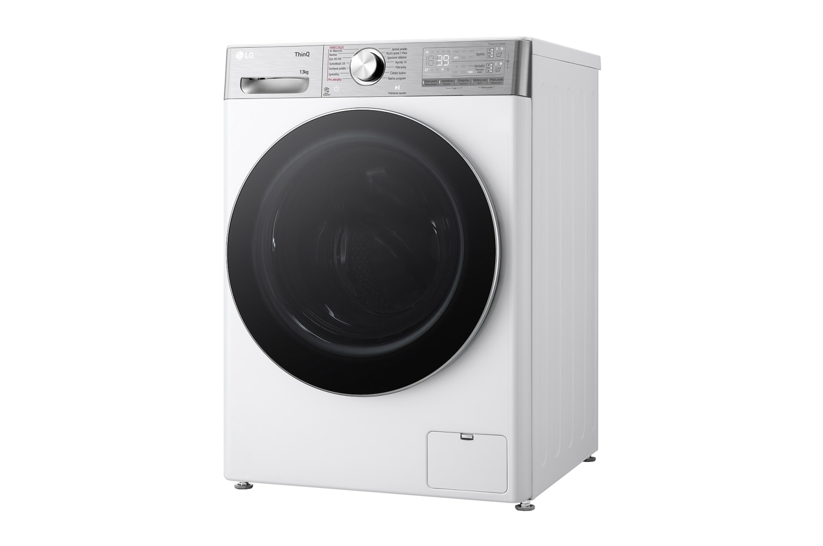 LG 13 kg parní pračka LG | A | 1400 ot./min | Direct Drive™ | AI DD™ | ezDispense™, FASR9A34WC