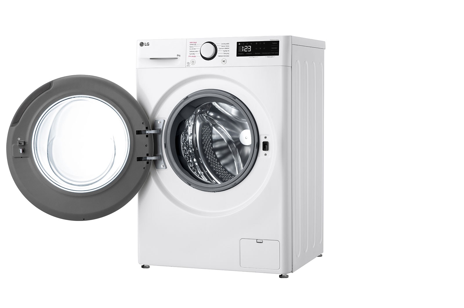 LG Parní pračka LG | 8 kg | 1200 ot./min | Direct Drive™ | Bílá, FLR5A82WH