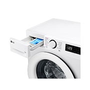 LG Parní pračka LG | 8 kg | 1200 ot./min | Direct Drive™ | Bílá, FLR5A82WH