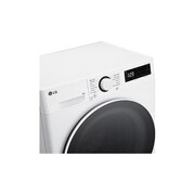 LG Slim parní pračka LG | 8 kg | 1200 ot./min | Direct Drive™ | Bílá, FLR5A82WW