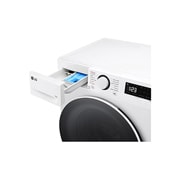 LG Slim parní pračka LG | 8 kg | 1200 ot./min | Direct Drive™ | Bílá, FLR5A82WW