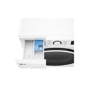 LG Slim parní pračka LG | 8 kg | 1200 ot./min | Direct Drive™ | Bílá, FLR5A82WW