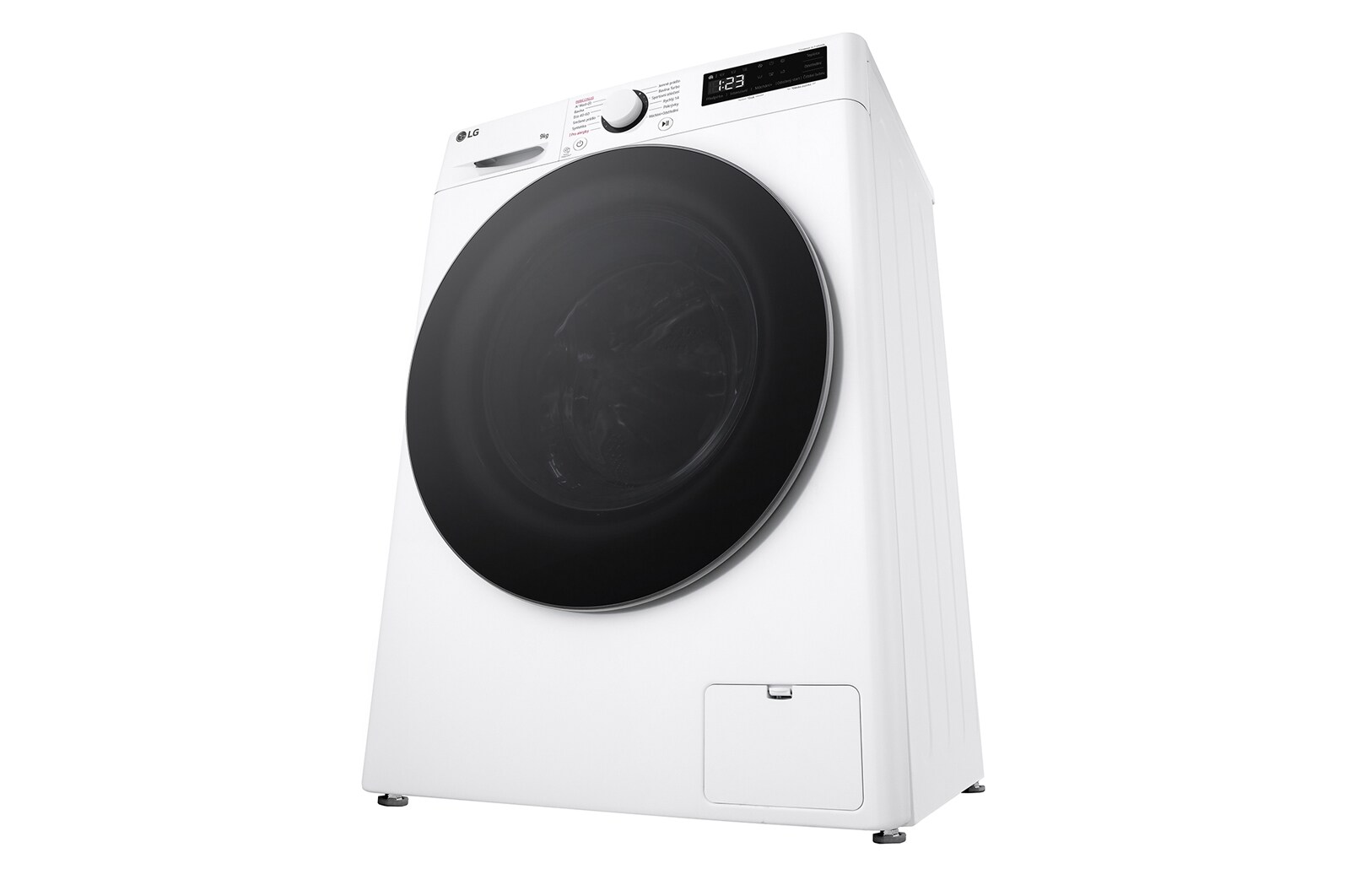LG Slim parní pračka LG | 9 kg | 1200 ot./min | Direct Drive™ | Bílá, FLR5A92WS