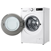 LG Slim parní pračka LG | 9 kg | 1200 ot./min | Direct Drive™ | Bílá, FLR5A92WS