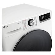 LG Slim parní pračka LG | 9 kg | A | 1200 ot./min | TurboWash™360° |Bílá, FLR7A92WG